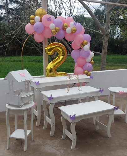 Alquiler Candy Bar, Globologia, Gazebos, Sillas
