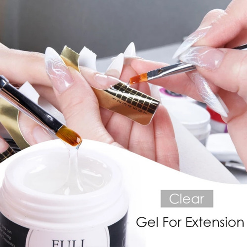 Kit Gel De Construcción Profesional Para Uñas Manicura 4pz