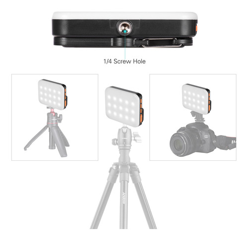 Imagen 10 de 10 de Andoer Ly-01 Rgb Led Relleno Luz Fotografía Video Luz