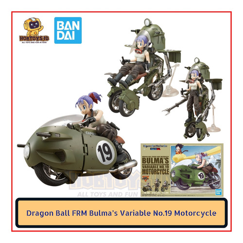 Bulma's Variable N19 Motorcycle Figure Rise Original Bandai