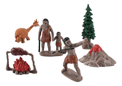 Miniatura De Juguete Con Modelo De Figura Prehistórica Vívid