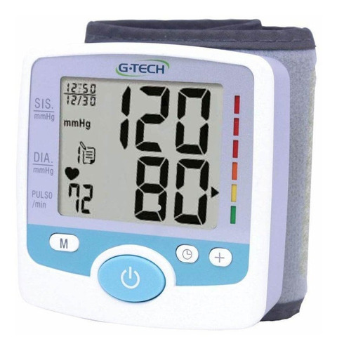 Imagem 1 de 1 de Aparelho medidor de pressão arterial digital de pulso G-Tech GP200