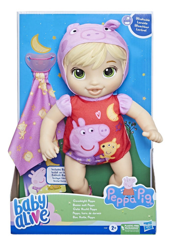 Baby Alive, Peppa Hora De Dormir