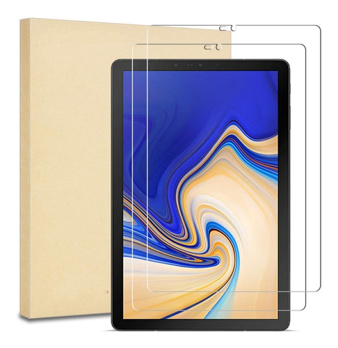 2x Cristal Templado Samsung Galaxy Tab S4 De 10.5  Sm-t830