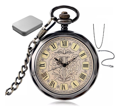 Reloj De Bolsillo, Mecanico (cuerda) Yisuya