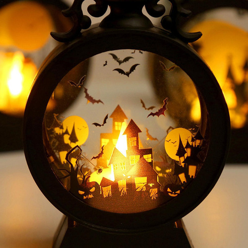 . Linterna Gótica Linterna De Calabaza De Halloween