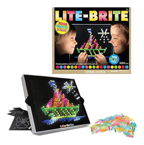 Basic Fun Lite-brite Ultimate Classic Retro Y Vintage Toy, R