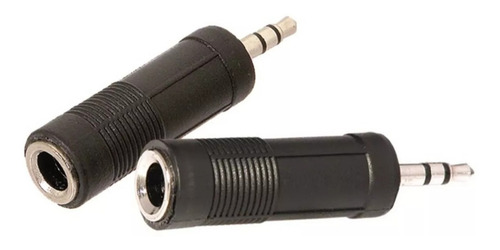 Adaptador De Plug 6,3mm(h) A Plug 3,5mm(m) Ditron