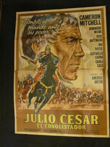 Afiche - Julio Cesar , El Conquistador-cameron Mitchaell