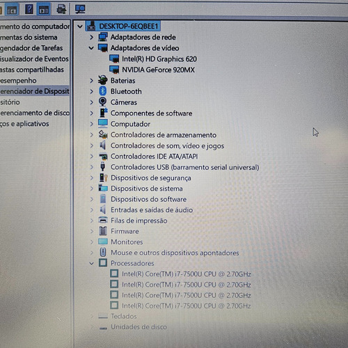 Notebook Samsung Np300e5m Core I7 8gb 120gb Ssd 920mx 7° Th Preto (Usado)