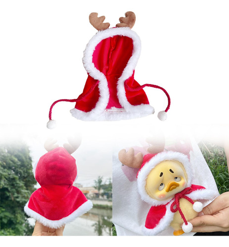 Capa Para Muñeca De Navidad, Ropa De Pato De Felpa,