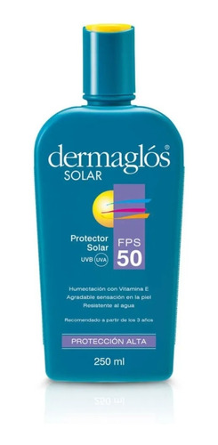 Protector Solar Dermaglos Fps 50 X 250ml