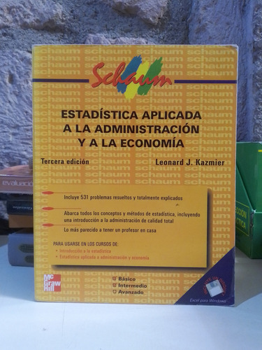 Schaum Estadística Aplicada A Administración A La Economía