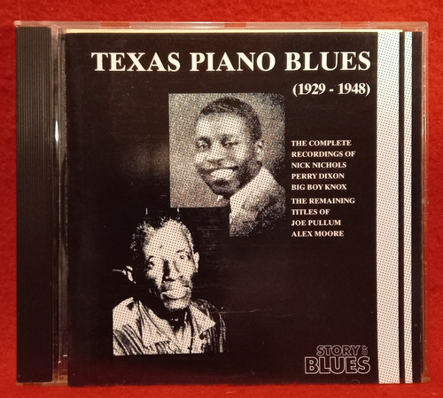 Texas Piano Blues 1929-1948 Cd Serie Story Of Blues Aleman 