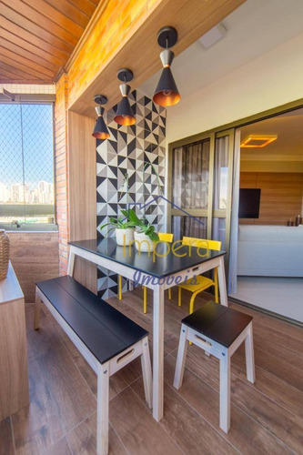 Imagem 10 de 14 de Apartamento Ed. Paul Cezanne Com 4 Dormitórios À Venda, 205 M² Por R$ 1.300.000 - Vila Ema - São José Dos Campos/sp - Ap0540