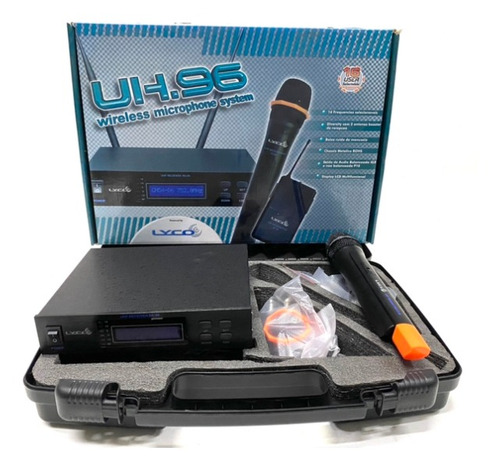 Microfone Sem Fio Lyco Mao Uh96m Uhf