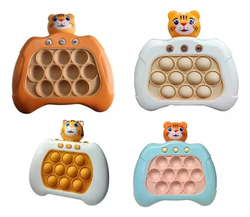 Pop It Electronico Juguetes Sensoriales Tiktok X1 Tigre Variedad