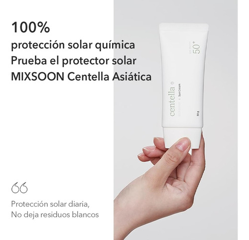 Mixsoon Centella Sun Cream Protector Solar