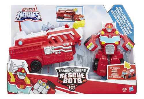 Rescue Bots Playskool Bomba De Incendio, Hasbro
