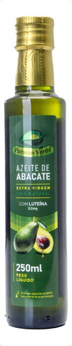 Azeite de abacate extra virgem Paraíso Verde 250ml saudável saboroso