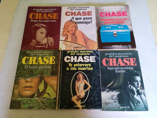 Libros - Novelas De - James Hadley Chase - Policiales. (Usado)