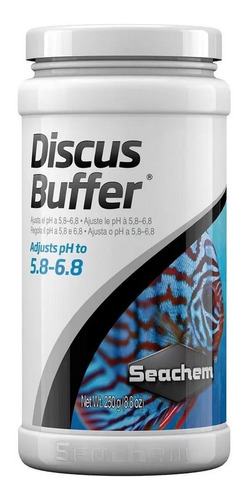 Seachem Discus Buffer 250g Tampona Ajusta O Ph Da Água Full