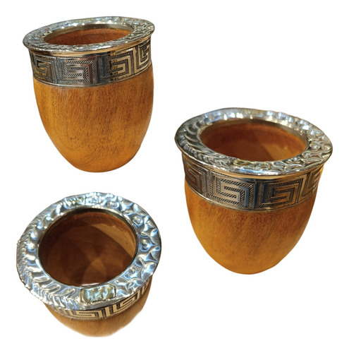Mate Algarrobo Imperial Alpaca Marrón Claro Imperial Oval