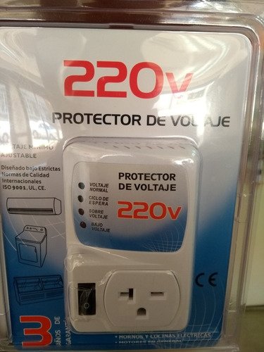 Protector De Voltaje 220v Somos Tienda Física