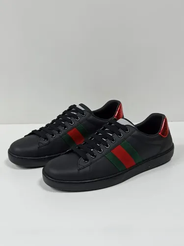 Zapatillas Gucci Ace Negras Hombre Env o gratis