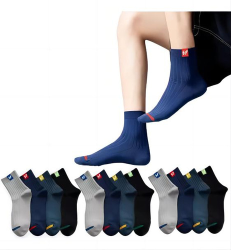 Pack 12 Pares Calcetines Bambú Hombre Invierno¡alta Calidad!