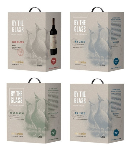 By The Glass Mix  4 X 3000 Ml Viña Las Perdices