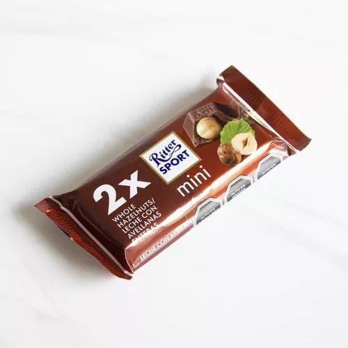 Chocolate Leche Avellanas Enteras Ritter Sport Mini 33 Grs