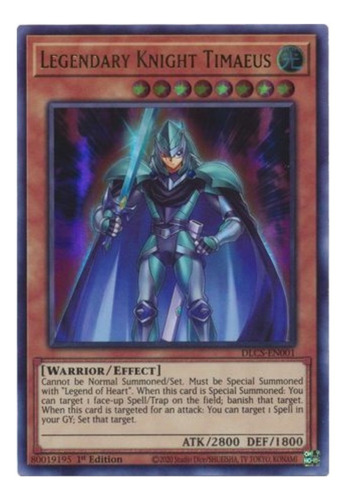 Yugioh! Legendary Knight Timaeus - Dlcs-en001 