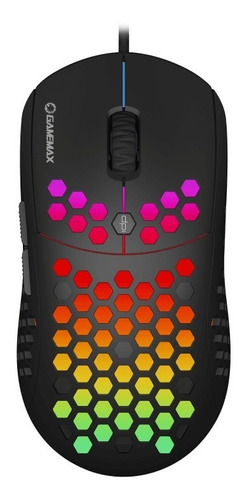 Mouse Gamemax Mg8 Panal Iluminación Rgb 64k Dpi