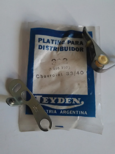 Chevrolet 1933-1940 Juego De Platinos Leyden Original