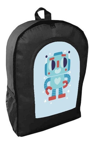 Mochila Robot Clasico Antiguo Modelo Ab261