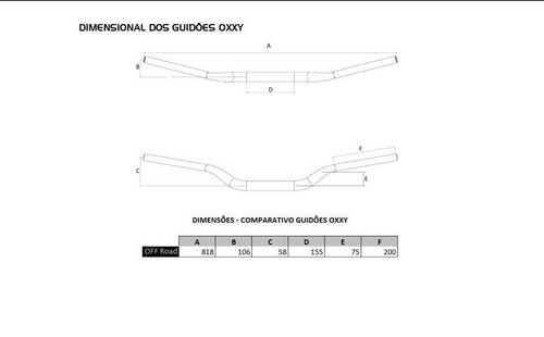 Guidao Oxxy Super Fat Alto Tenere 250 Lander Crosser Xtz Xt
