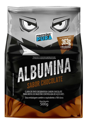 Albumina ( Clara De Ovos Desidratada ) 500g - Preoteína Pura