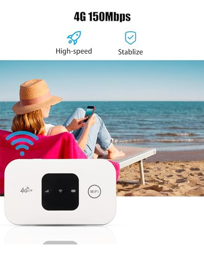 Router 4g Porttil Pack: Internet Mvil Rpido Para Viajes
