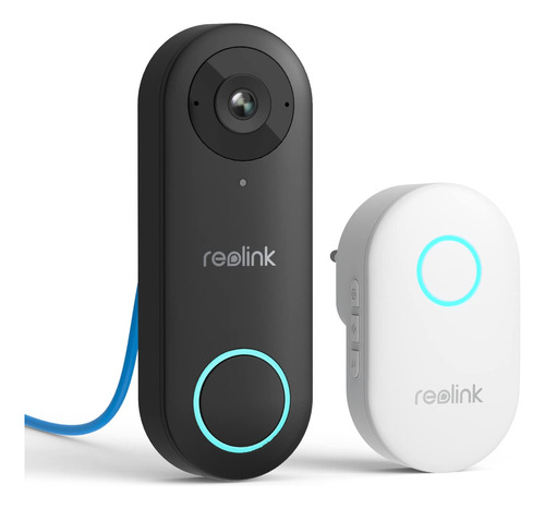 Reolink Camara Poe De Timbre De Video - Diagonal De 180°, Ca