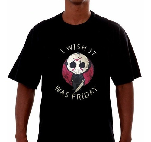 Camisa Jason  I Wish It Was Friday 