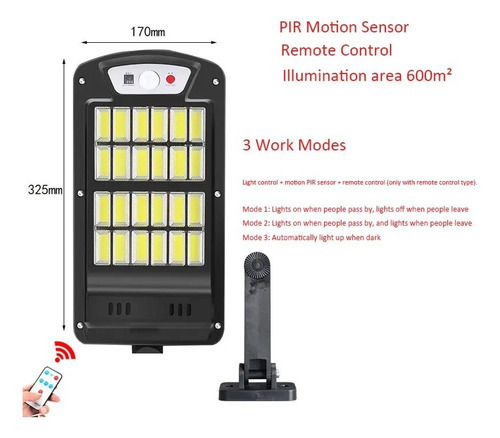 Foco Led Exterior Con Sensor Focos Led 100w Reflector Solar