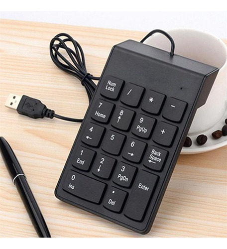 Usb 18 Teclas Num Pad Numérico Del For El Ordenador