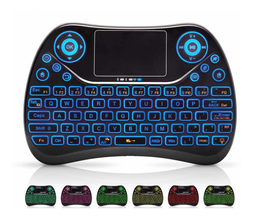 Mini Wireless Keyboard, Remote Keyboard With Multimedia...