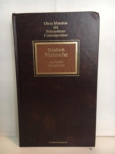 Así Habló Zarathustra Nietzsche  Planeta  