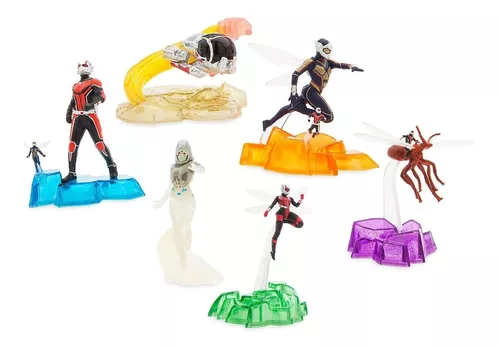 Homem Formiga E A Vespa Playset 6 Figuras - Exclusivo Disney