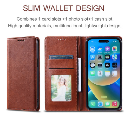 Funda Tipo Cartera Para Teléfono Redmi 13c 12 10 10c 9 11a