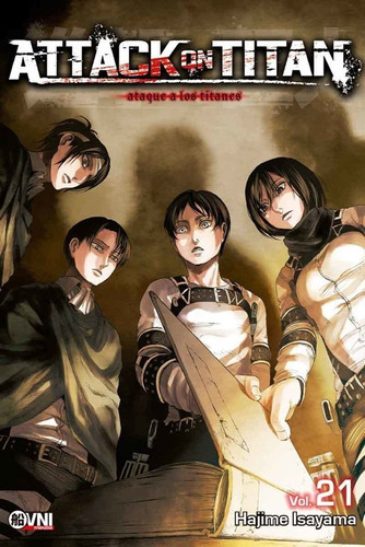 Attack On Titan Vol. 21 - Manga - Ovni Press - Viducomics 