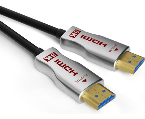 Mavislink 8k Hdmi 2.1 Cable De Fibra Óptica 10 Pies 48 Gbps 