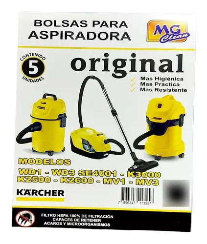 Bolsas Para Aspiradora Karcher MV1